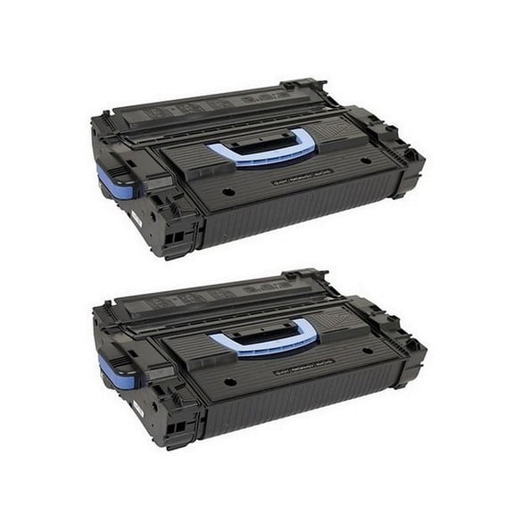 PrinterDash MICR Compatible with HP Laser Jet 9000/9040/9050/M9040/M9050/M9059 Series Toner Cartridge (2/PK-30000 Page Yield) (NO. 43X) (C8543XC_2PK)