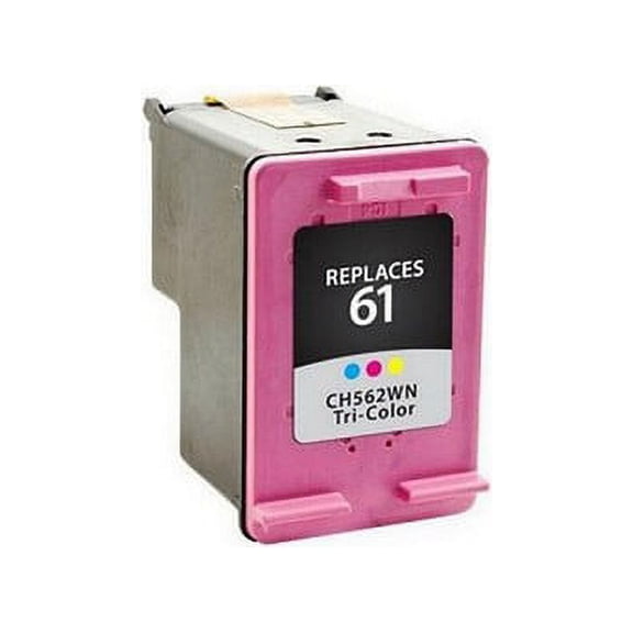 PrinterDash Compatible with CTG562WN Color Inkjet (165 Page Yield) - Replacement to HP CH562WN / HP NO. 61