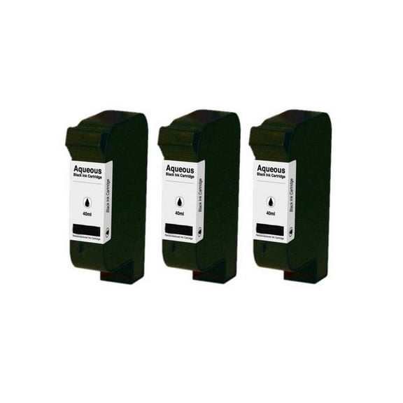 PrinterDash Compatible with HP NO. 45 AQUEOUS Black Inkjet (3/PK-42ML) (C9050A_3PK)