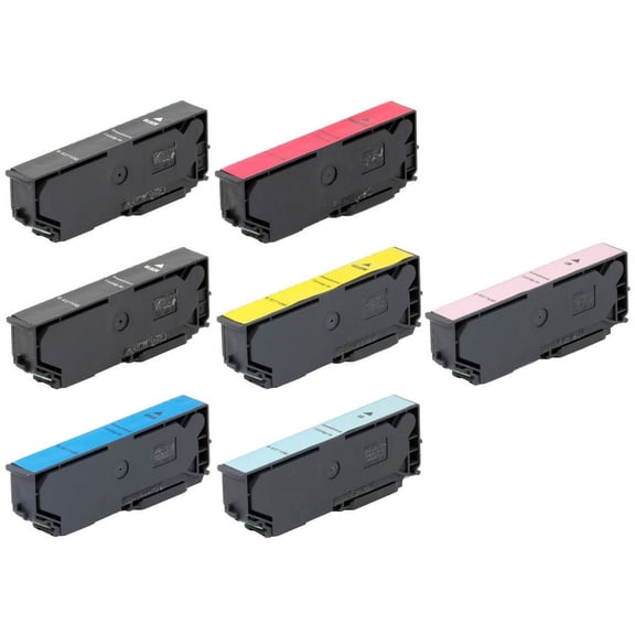 PrinterDash Compatible with Expression Photo XP-55/XP-750/XP-760/XP-850/XP-860/XP-950/XP-960/XP-970 High Yield Inkjet Combo Pack (2-BK/1-C/M/Y/LC/LM) (NO. 277XL) (T2772B1CMYLCLM-US)
