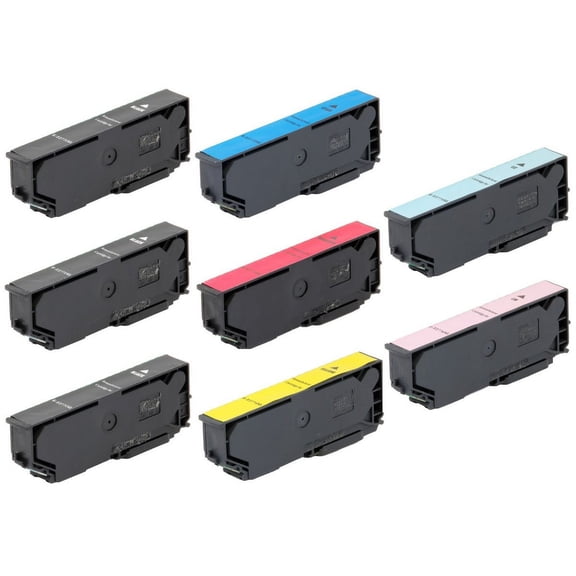 PrinterDash Replacement for Expression Photo XP-55/750/760/850/860/950/960/970 High Yield Inkjet Combo Pack (3-BK/1-C/M/Y/LC/LM) (NO. 277XL) (T2773B1CMYLCLM)