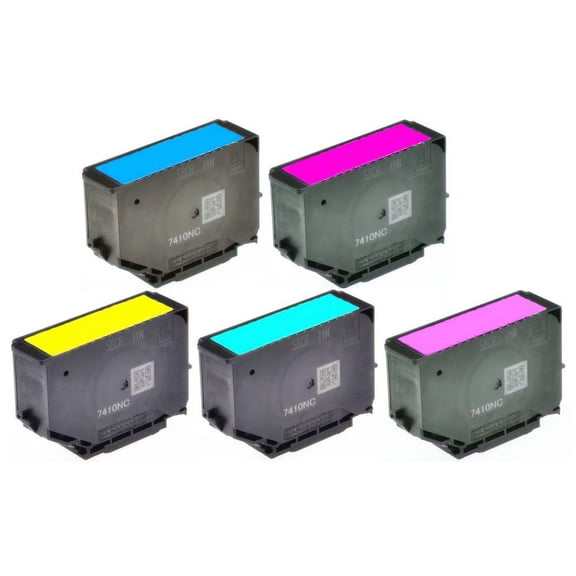PrinterDash Compatible with Expression Photo XP-8500/XP-8505/XP-8600/XP-8605/XP-8606/XP-15000 High Yield Inkjet Combo Pack (C/M/Y/LC/LM) (NO. 312XL) (T312XL920)