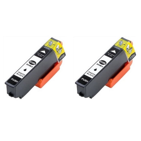 PrinterDash Replacement for Expression Premium XP-530/540/630/635/640/645/7100/830/900 Photo Black High Yield Inkjet (2/PK-500 Page Yield) (NO. 410XL) (C13T336140-US_2PK)