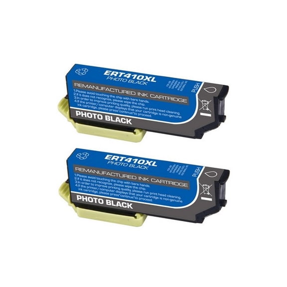 PrinterDash Compatible with Expression Premium XP-530/XP-540/XP-630/XP-640/XP-645/XP-830/XP-900/XP-7100 Photo Black Inkjet (2/PK-500 Page Yield) (T410120_2PK)