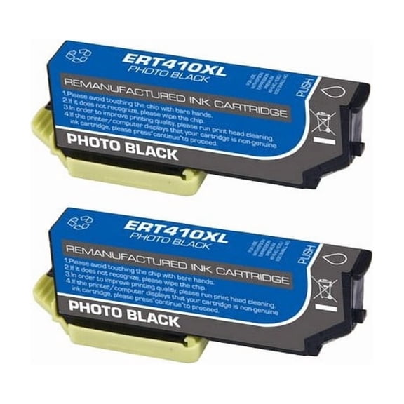 PrinterDash Compatible with Expression Premium XP-530/XP-540/XP-630/XP-640/XP-645/XP-830/XP-900/XP-7100 Photo Black High Yield Inkjet (2/PK-500 Page Yield) (T410120-D2-US)