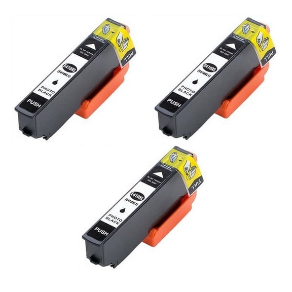 PrinterDash Replacement for Expression Premium XP-530/540/630/635/640/645/7100/830/900 Photo Black High Yield Inkjet (3/PK-500 Page Yield) (T410120_3PK)