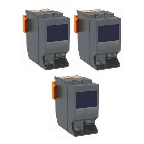 PrinterDash Compatible with Hasler IH-67/IH-600AF/IH-600HF/IH-700/IM-440/IM-460/IM-480 Red High Yield Postage Meter Inkjet (3/PK-19500 Page Yield) (IMINK4HC_3PK)