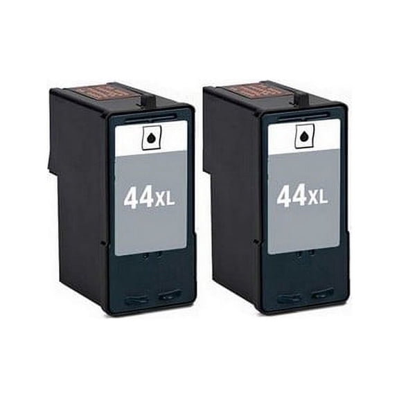 PrinterDash Compatible with Lexmark X4850/X4875/X4950/X4975/X6570/X6575/X7550/X7675/X9350/X9570/X9575/Z1520 Black H.Y. Inkjet (2/PK-540 Page Yield) (NO.42A/NO. 44XL) (18Y0342_2PK)