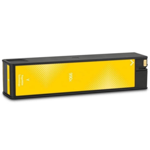 PrinterDash Compatible with HP PageWide Pro 750/755/772/774/777/779/P7050/Managed P77740/P77750/P77760 Series Yellow High Yield Inkjet (16000 Page Yield) (NO. 990X) (M0K26XC)