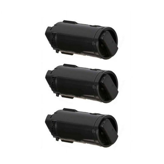 PrinterDash Replacement for VersaLink C500DN/C500N/C505S/C505X Black High Yield Toner Cartridge (3/PK-12100 Page Yield) (106R04017_3PK) - (Made in the USA)