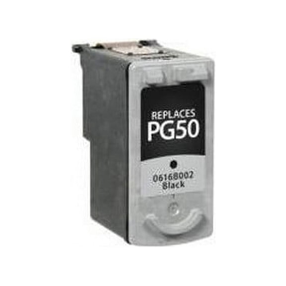 PrinterDash Compatible with CIG115236 Black Inkjet (300 Page Yield) - Replacement to Canon PG-50 / 0616B002