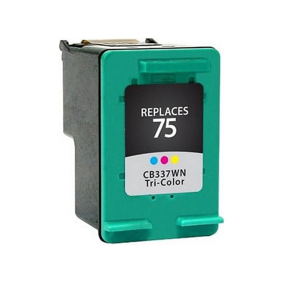 PrinterDash Compatible with CIG115411 Tri-Color Inkjet (170 Page Yield) - Replacement to HP CB337WN / HP NO. 75