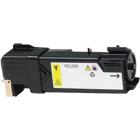 PrinterDash Replacement for CIG200763 Yellow High Yield Toner Cartridge (2500 Page Yield) - Replacement to 106R01596 / 106R01593