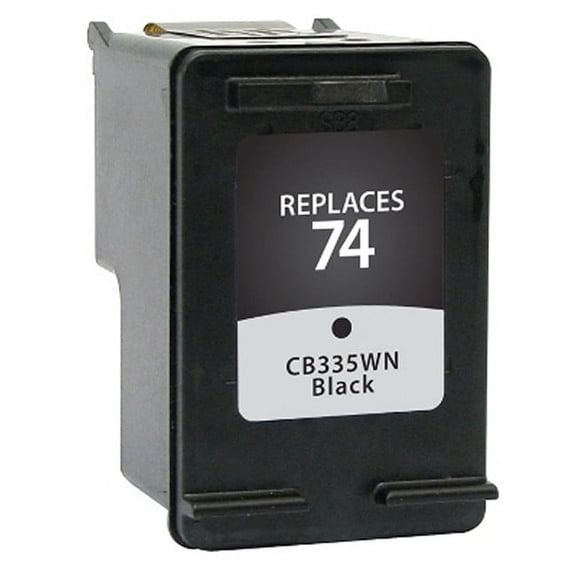PrinterDash Replacement for CTG74BK Black Inkjet (200 Page Yield) - Replacement to CB335WN / NO. 74