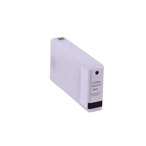 PrinterDash Compatible with CTGEPC676XL120-US Black High Yield Inkjet (2400 Page Yield) - Replacement to T676XL120 / T711XL120 / NO. 676XL