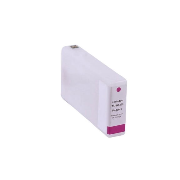 PrinterDash Compatible with CTGEPC676XL320-US Magenta High Yield Inkjet (1200 Page Yield) - Replacement to T676XL320 / NO. 676XL