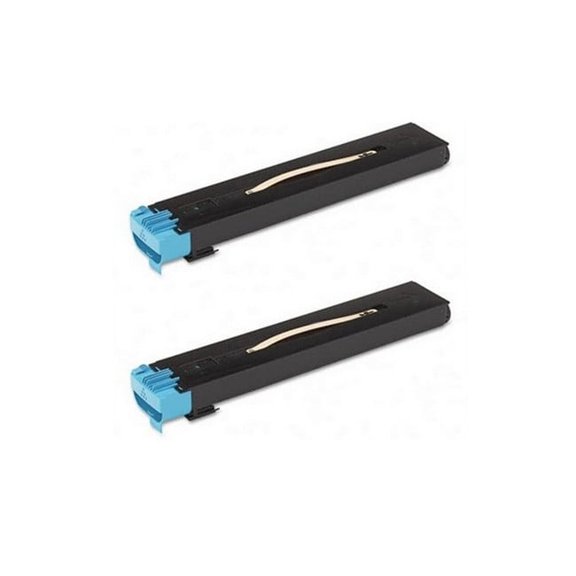 PrinterDash Replacement for Color 550/560/570 Cyan Toner Cartridge (2/PK-34000 Page Yield) (006R01528_2PK)