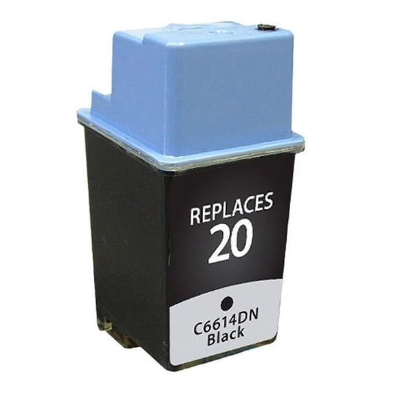 PrinterDash Compatible with DPS60265 Black Inkjet (500 Page Yield) - Replacement to HP C6614DN / HP NO. 20