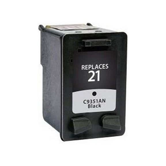 PrinterDash Compatible with Elite Image 75300 Black Inkjet (190 Page Yield) - Replacement to HP C9351AN / HP NO. 21