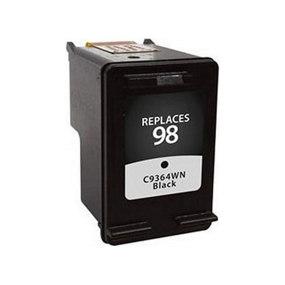 PrinterDash Compatible with Elite Image 75304 Black Inkjet (420 Page Yield) - Replacement to HP C9364WN / HP NO. 98