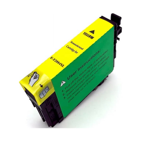 PrinterDash Compatible with Expression Home XP-330/XP-340/XP-430/XP-434/XP-440/XP-446 Yellow High Yield Inkjet (450 Page Yield) (NO. 288XL) (T288XL420)