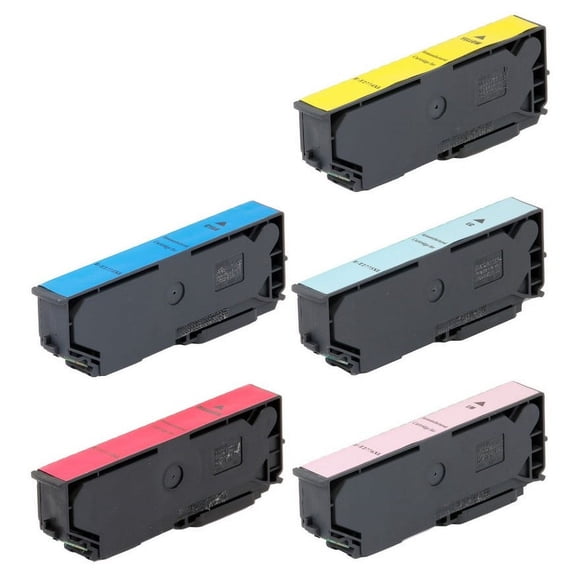 PrinterDash Replacement for Expression Photo XP-55/750/760/850/860/950/960/970 High Yield Inkjet Combo Pack (C/M/Y/LC/LM) (NO. 277XL) (T277CMYLCLM)