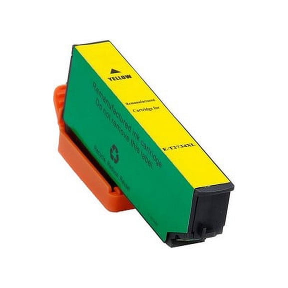 PrinterDash Compatible with Expression Premium XP-520/XP-600/XP-610/XP-620/XP-800/XP-810/XP-820 Yellow High Yield Inkjet (650 Page Yield) (NO. 273XL) (C13T263440-US)