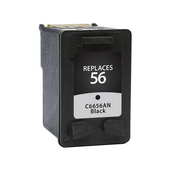 PrinterDash Compatible with Innovera IVR20056 Black Inkjet (450 Page Yield) - Replacement to HP C6656AN / HP NO. 56