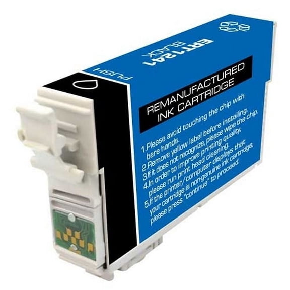 PrinterDash Compatible with Innovera IVR24120 Black Inkjet (200 Page Yield) - Replacement to T124120 / NO. 124