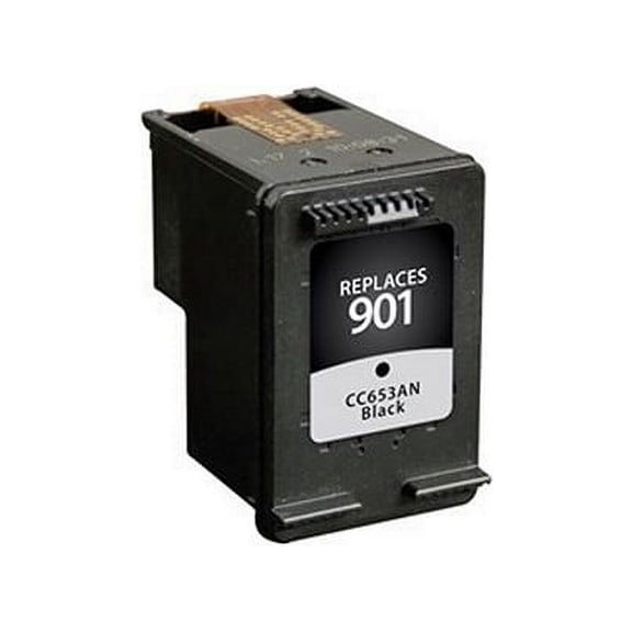 PrinterDash Compatible with Innovera IVRC653AN Inkjet Black (200 Page Yield) - Replacement to HP CC653AN / HP NO. 901