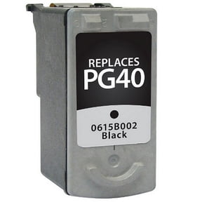 PrinterDash Compatible with Innovera IVRPG40 Black Inkjet (329 Page Yield) - Replacement to Canon PG-30/PG-40/0615B002