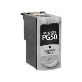PrinterDash Compatible with Innovera IVRPG50 Black Inkjet (300 Page Yield) - Replacement to Canon PG-50 / 0616B002