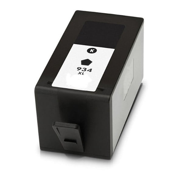 PrinterDash Compatible with HP OfficeJet 6812/6815/6220/ OfficeJet Pro 6230/6830/6835 Series Black High Yield Inkjet (1000 Page Yield) (NO. 934XL) (C2P19AN)