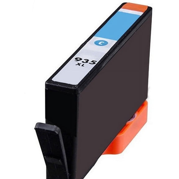 PrinterDash Compatible with HP OfficeJet 6812/6815/6220/ OfficeJet Pro 6230/6830/6835 Series Cyan High Yield Inkjet (825 Page Yield) (NO. 935XL) (C2P20AN)