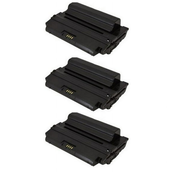 PrinterDash Replacement for Phaser 3300MFP Series High Yield Toner Cartridge (3/PK-8000 Page Yield) (106R01412_3PK)