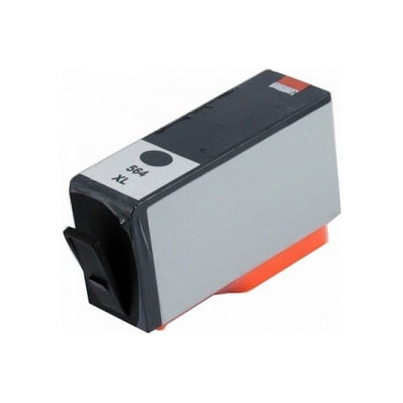 PrinterDash Compatible with HP DeskJet 3500/OfficeJet 4620/PhotoSmart 5500/6520/7500/B8550/C6300/D5400/D7560 Black High Yield Inkjet (550 Page Yield) (NO. 564XL) (CB316EE)