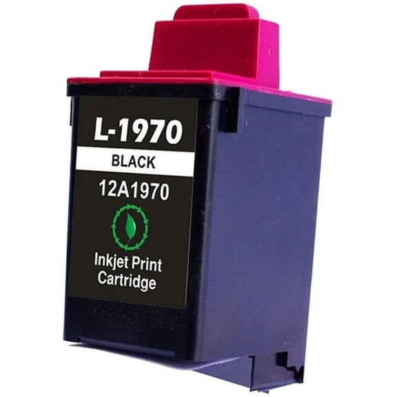 PrinterDash Compatible with PrintMaster PRT72800 Black Inkjet (600 Page Yield) - Replacement to Lexmark 12A1970 / NO. 70