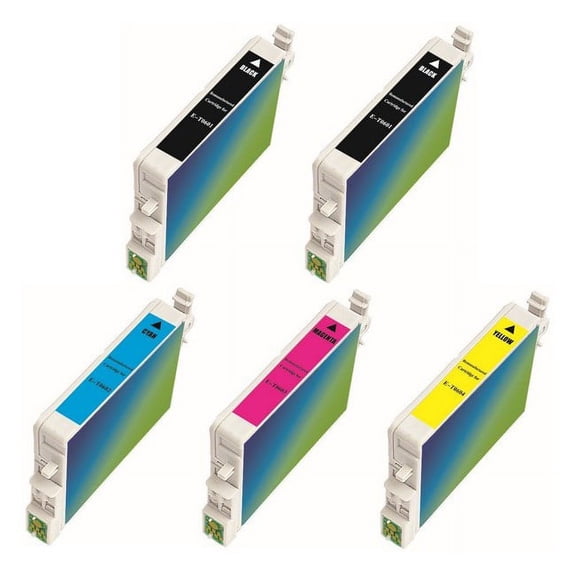 PrinterDash Compatible with Stylus C68/C88/CX-3800/CX-3810/CX-4200/CX-4800/CX-5800F/CX-7800/D68P/D88/DX-3800/DX-4800 Inkjet Combo Pack (2-BK/1-C/M/Y) (NO. 60) (T0602B1CMY)