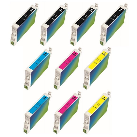 PrinterDash Compatible with Stylus C68/C88/CX-3800/CX-3810/CX-4200/CX-4800/CX-5800F/CX-7800/D68P/D88/DX-3800/DX-4800 Inkjet Combo Pack (4-BK/2-C/M/Y) (NO. 60) (C13T061140-4B2CD)