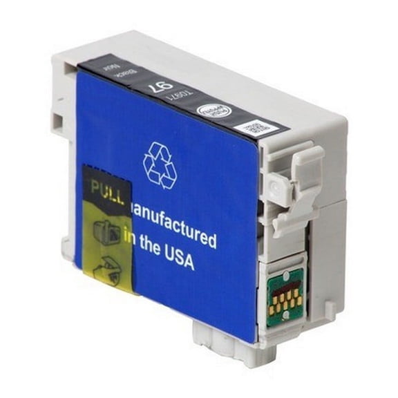 PrinterDash Compatible with Stylus NX-510/NX-515/WorkForce 40/WorkForce 600/WorkForce 610/WorkForce 615 Black Inkjet (450 Page Yield) (NO. 97) (T097120)