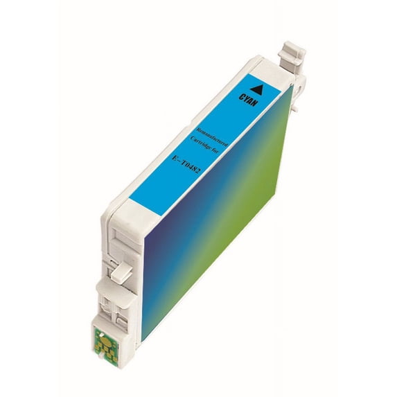 PrinterDash Compatible with Stylus Photo R200/R220/R300M/R320/R340/RX-500/RX-600/RX-620/RX-640 Cyan Inkjet (430 Page Yield) (NO.48) (T048220)