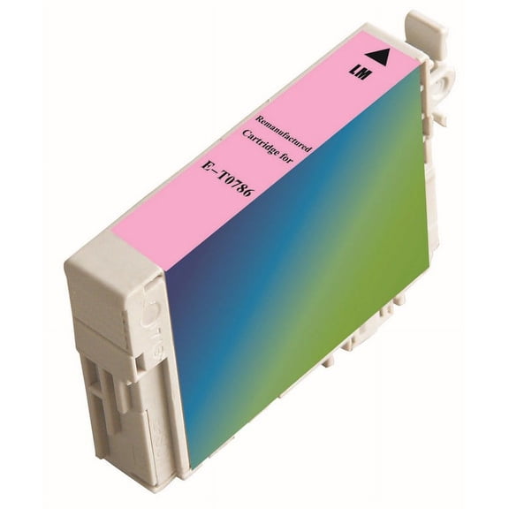 PrinterDash Compatible with Artisan 50/Stylus Photo R260/R280/R380/RX-580/RX-595/RX-680 Light Magenta Inkjet (NO. 78) (T078620-US)