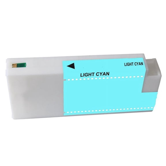 PrinterDash Compatible with Stylus Pro 7700/Pro 7900/Pro 9700/Pro 9900/WT-7900 Series Light Cyan High Yield Wide Format Inkjet (700 ML) (T642500J)