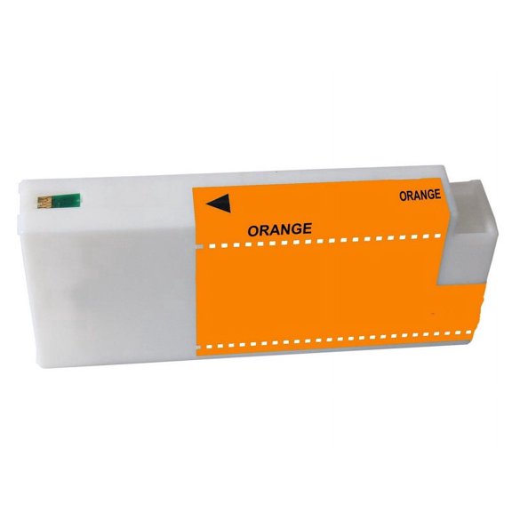 PrinterDash Replacement for Stylus Pro 7700/7900/9700/9900/WT-7900 Orange High Yield Wide Format Inkjet (700 ML) (T636A00)