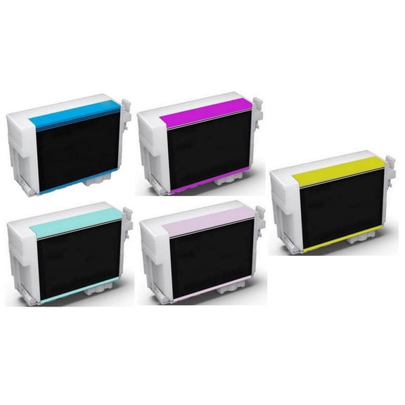PrinterDash Replacement for SureColor P600 Inkjet Combo Pack (C/M/Y/LC/LM) (NO. 760) (T760CMYLCLM)