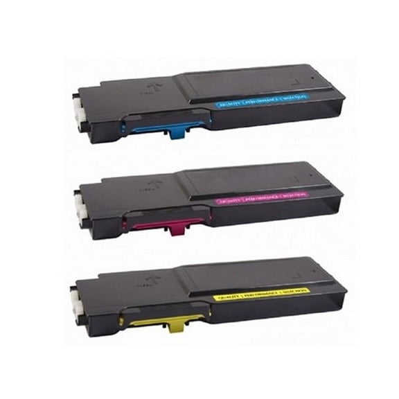PrinterDash Compatible with VersaLink C400DN/C400N/VersaLink C405DN/C405N Series Extra High Yield Toner Cartridge Combo Pack (C/M/Y) (106R0352CMY)