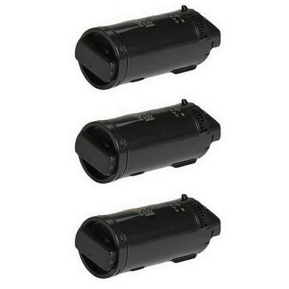 PrinterDash Replacement for VersaLink C600/C605 Series Black High Yield Toner Cartridge (3/PK-12200 Page Yield) (106R03899_3PK) - (Made in the USA)