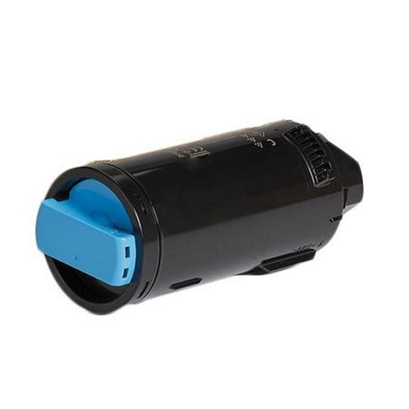 PrinterDash Replacement for VersaLink C600/C605 Series Cyan High Yield Toner Cartridge (10100 Page Yield) (106R03896) - (Made in the USA)