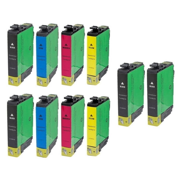 PrinterDash Replacement for WF-2520/2530/2540/XP-200/300/310/400/410 High Yield Inkjet Combo Pack (4-BK/2-C/M/Y) (NO. 200XL) (T200XL-4B2CS)