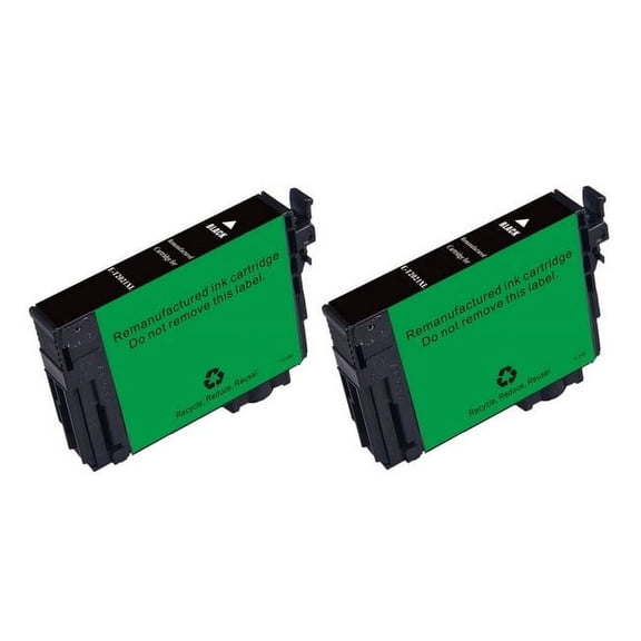 PrinterDash Replacement for WorkForce Expression Home XP-5100/WF-2860 Black High Yield Inkjet (2/PK-550 Page Yield) (NO. 202XL) (T202120-D2-US)